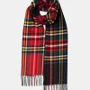 Accessories | Accessories*Gloverall Oversized Lambswool Scarf Black Royal Stewart