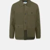 Jackets*Gloverall Renewed Serviceman Jacket Khaki