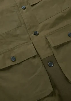 Jackets*Gloverall Renewed Serviceman Jacket Khaki