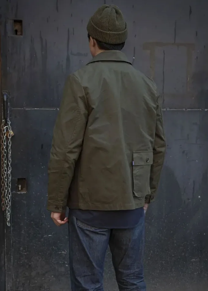 Jackets*Gloverall Renewed Serviceman Jacket Khaki