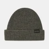 Hats | Hats*Gloverall Ribbed Merino Beanie Hat Grey