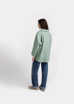 Jackets*Gloverall Shacket Sage