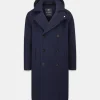 Peacoats*Gloverall Shackleton Peacoat Navy