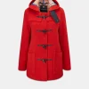 Duffle Coats*Gloverall Short Slim Fit Duffle Coat Red Thomson