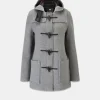 Duffle Coats*Gloverall Short Slim Fit Duffle Coat Silver