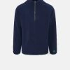 Knitwear & Tops*Gloverall Somerset Zip Fleece Navy
