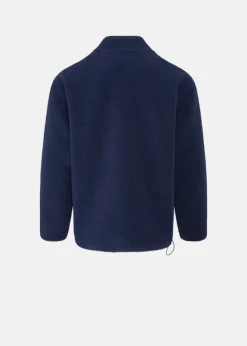 Knitwear & Tops*Gloverall Somerset Zip Fleece Navy