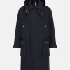 Overcoats*Gloverall Stanley Parka Black Navy