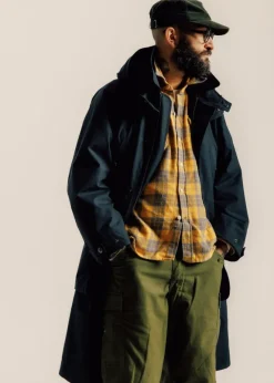 Overcoats*Gloverall Stanley Parka Black Navy