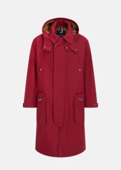 Overcoats*Gloverall Stanley Parka Bordeaux