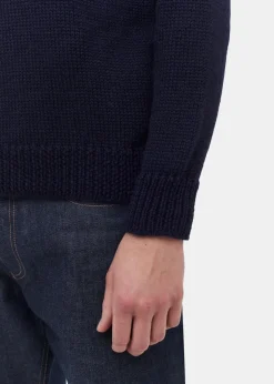 Knitwear & Tops*Gloverall Submariner Jumper Navy