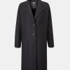 Overcoats*Gloverall Women's Chesterfield Refined Overcoat Navy