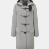 Duffle Coats*Gloverall Women's Original Duffle Coat Silver Prince of Wales