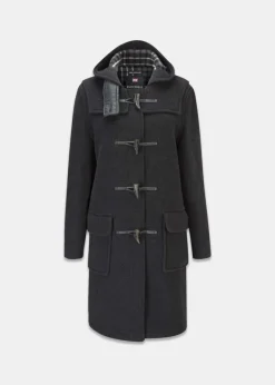 Duffle Coats*Gloverall Women's Original Duffle Coat Charcoal