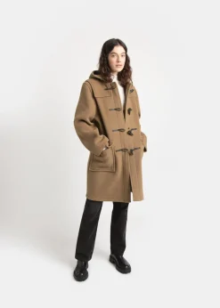 Duffle Coats*Gloverall Women's Original Duffle Coat Camel Buchanan