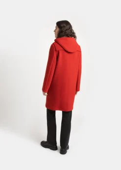 Duffle Coats*Gloverall Women's Original Duffle Coat Red Thomson