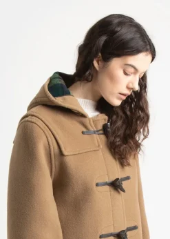 Duffle Coats*Gloverall Women's Original Duffle Coat Camel Buchanan