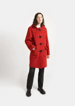 Duffle Coats*Gloverall Women's Original Duffle Coat Red Thomson