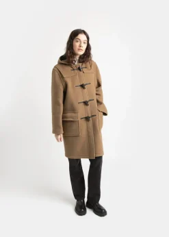 Duffle Coats*Gloverall Women's Original Duffle Coat Camel Buchanan
