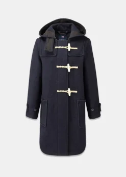 Duffle Coats*Gloverall Women's Original Monty Duffle Coat Navy