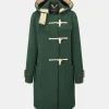 Duffle Coats*Gloverall Women's Original Monty Duffle Coat Pine Green