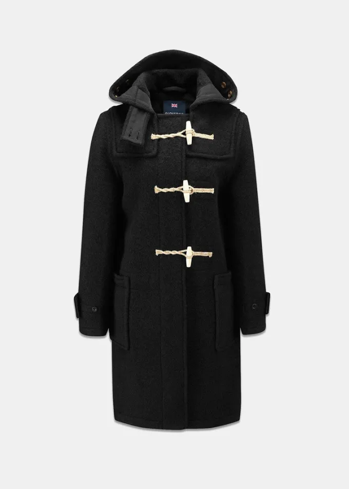 Duffle Coats*Gloverall Women's Original Monty Duffle Coat Black