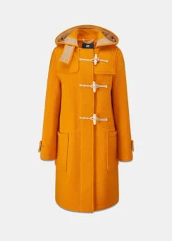 Duffle Coats*Gloverall Women's Original Monty Duffle Coat Yellow