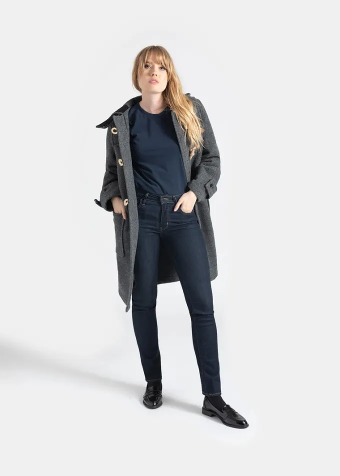 Duffle Coats*Gloverall Women's Original Monty Duffle Coat Grey