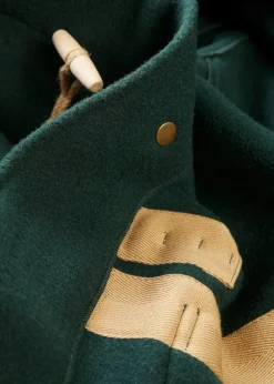 Duffle Coats*Gloverall Women's Original Monty Duffle Coat Pine Green