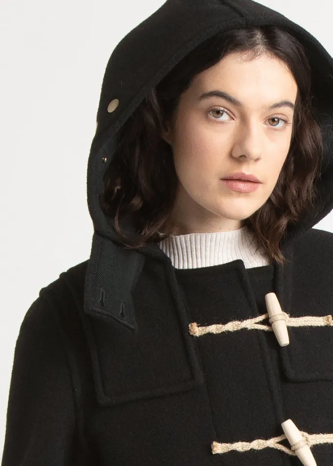 Duffle Coats*Gloverall Women's Original Monty Duffle Coat Black