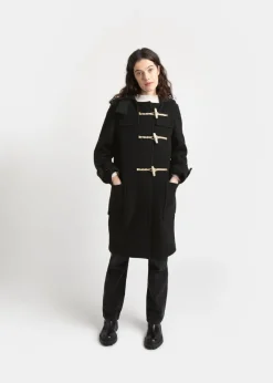 Duffle Coats*Gloverall Women's Original Monty Duffle Coat Black