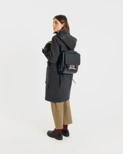 Duffle Coats*Gloverall Women's Original Monty Duffle Coat Charcoal