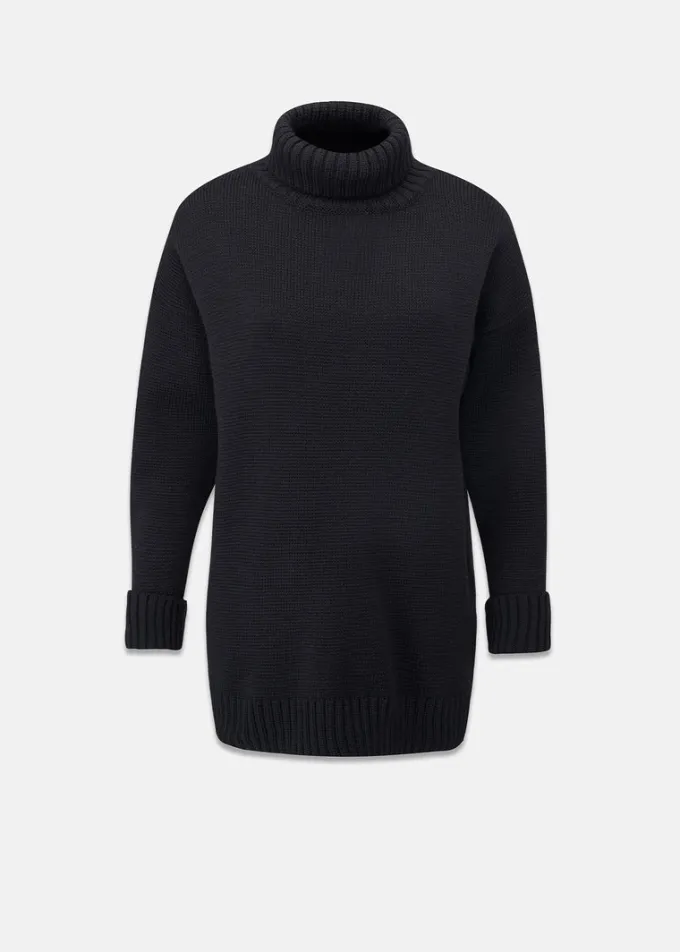 Knitwear & Tops*Gloverall Women's Submariner Jumper Black